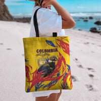Colombia Tote Bag Colombian Andean Condor With Coat Of Arms - Wonder Print Shop