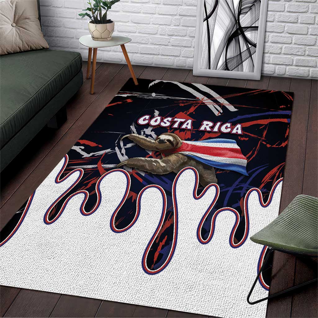 Costa Rica Area Rug Flying Sloth - Wonder Print Shop