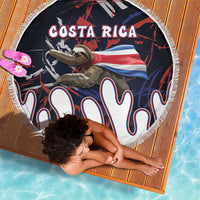 Costa Rica Beach Blanket Flying Sloth - Wonder Print Shop