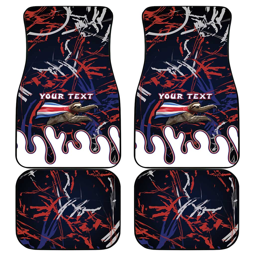 Costa Rica Car Mats Flying Sloth - Wonder Print Shop