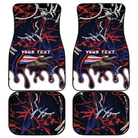 Costa Rica Car Mats Flying Sloth - Wonder Print Shop