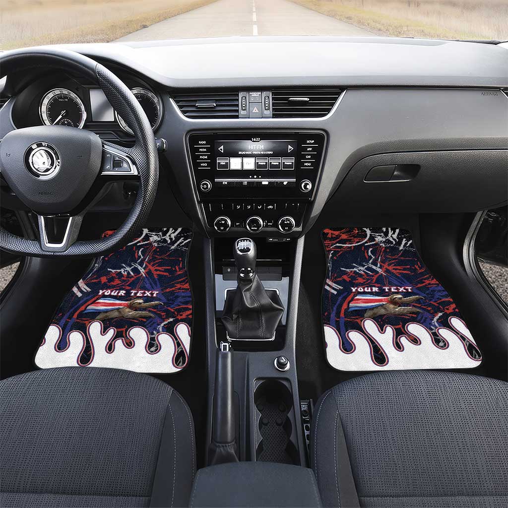 Costa Rica Car Mats Flying Sloth - Wonder Print Shop