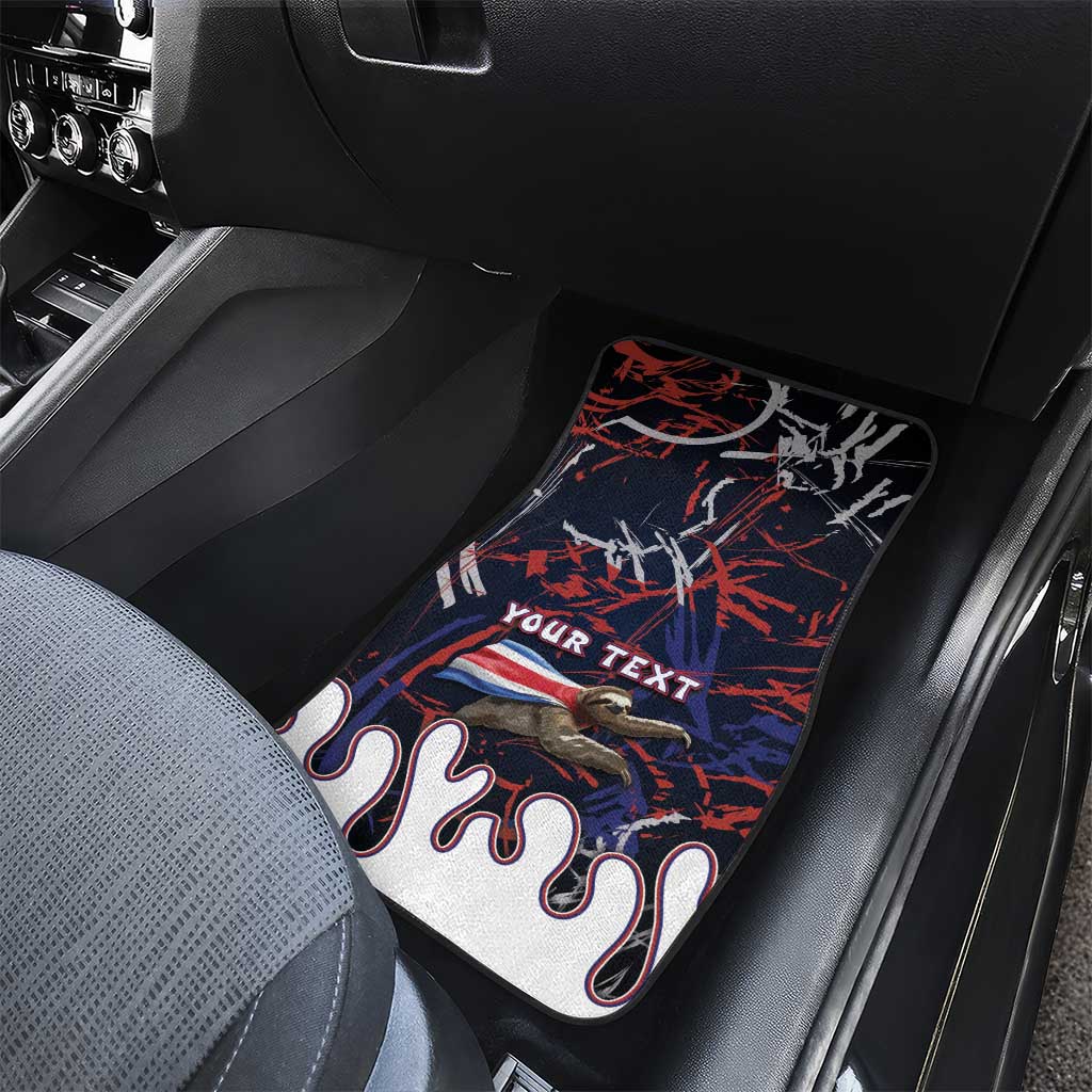 Costa Rica Car Mats Flying Sloth - Wonder Print Shop
