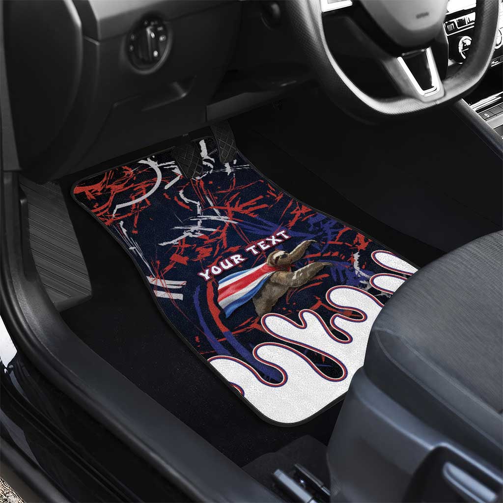 Costa Rica Car Mats Flying Sloth - Wonder Print Shop