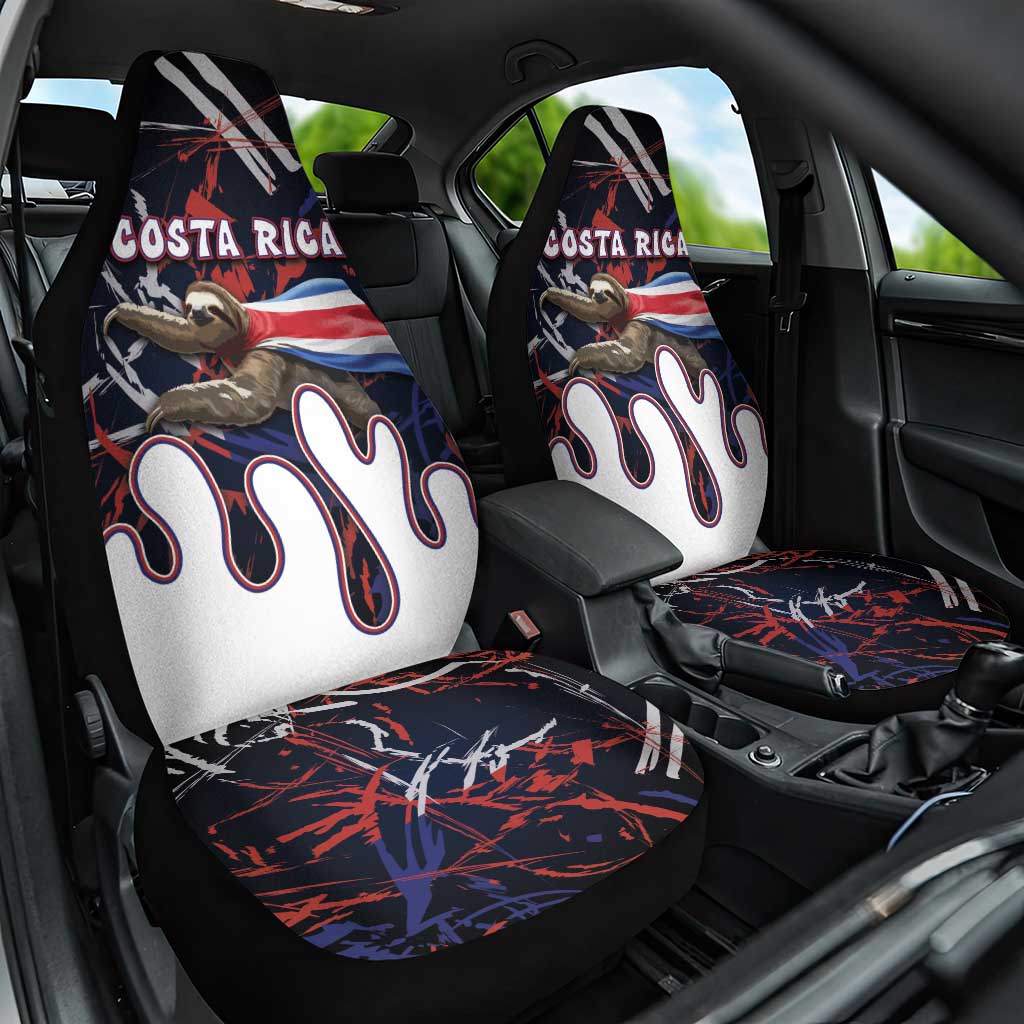 Costa Rica Car Seat Cover Flying Sloth - Wonder Print Shop