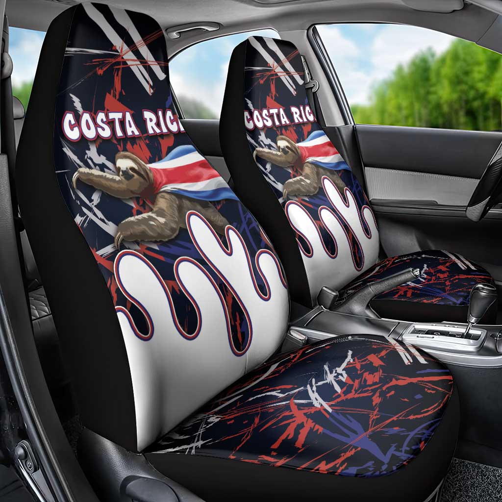 Costa Rica Car Seat Cover Flying Sloth - Wonder Print Shop