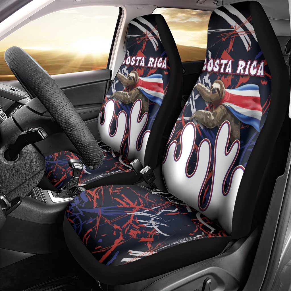 Costa Rica Car Seat Cover Flying Sloth - Wonder Print Shop