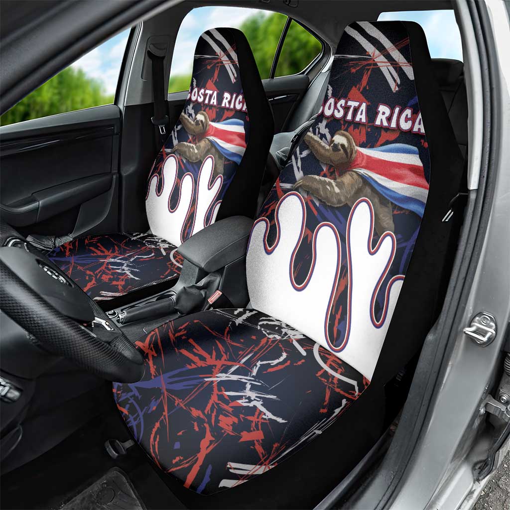 Costa Rica Car Seat Cover Flying Sloth - Wonder Print Shop