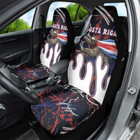 Costa Rica Car Seat Cover Flying Sloth - Wonder Print Shop