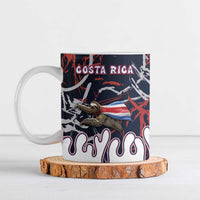 Personalized Costa Rica Ceramic Mug Flying Sloth - Wonder Print Shop