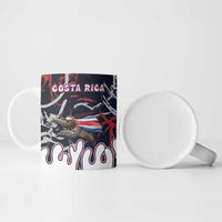 Personalized Costa Rica Ceramic Mug Flying Sloth - Wonder Print Shop