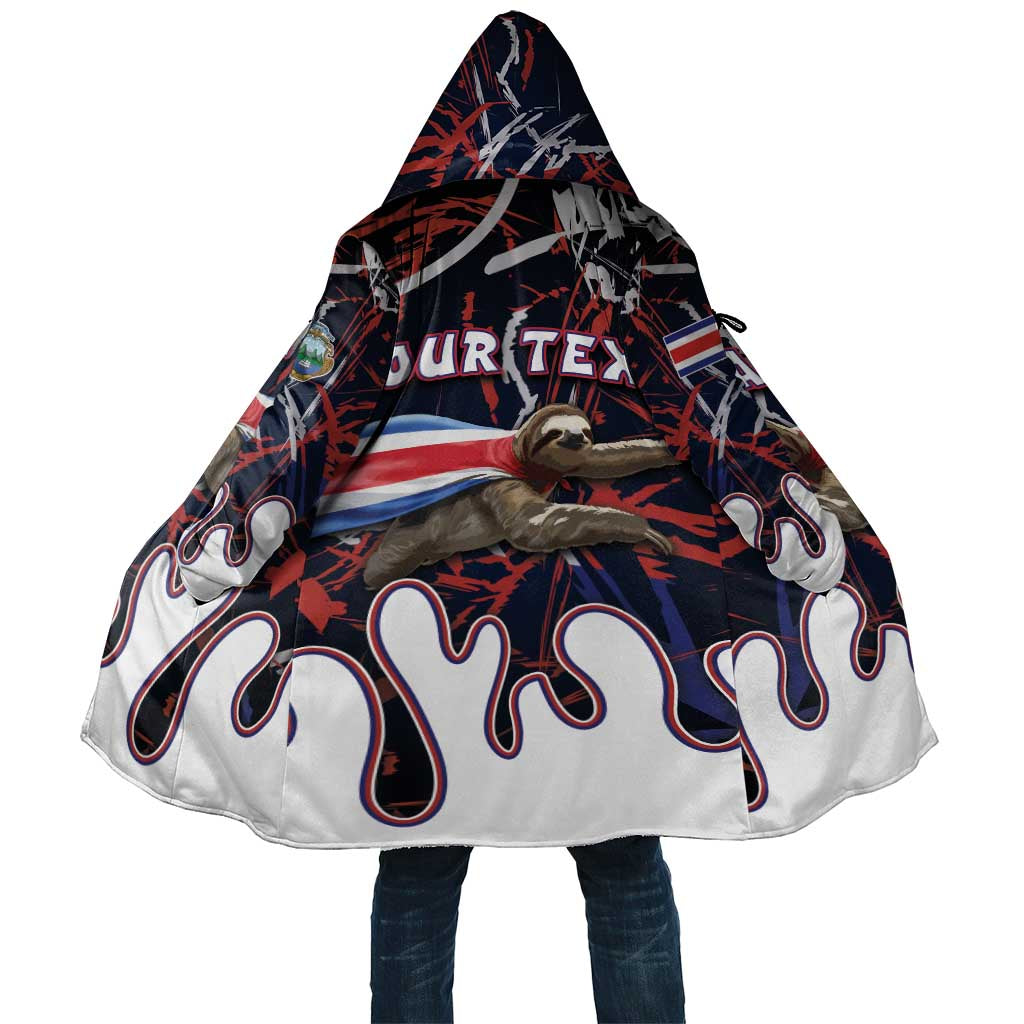 Personalized Costa Rica Cloak Flying Sloth - Wonder Print Shop