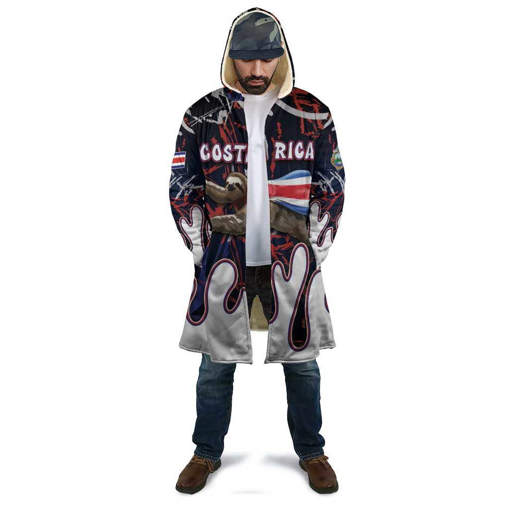 Personalized Costa Rica Cloak Flying Sloth - Wonder Print Shop