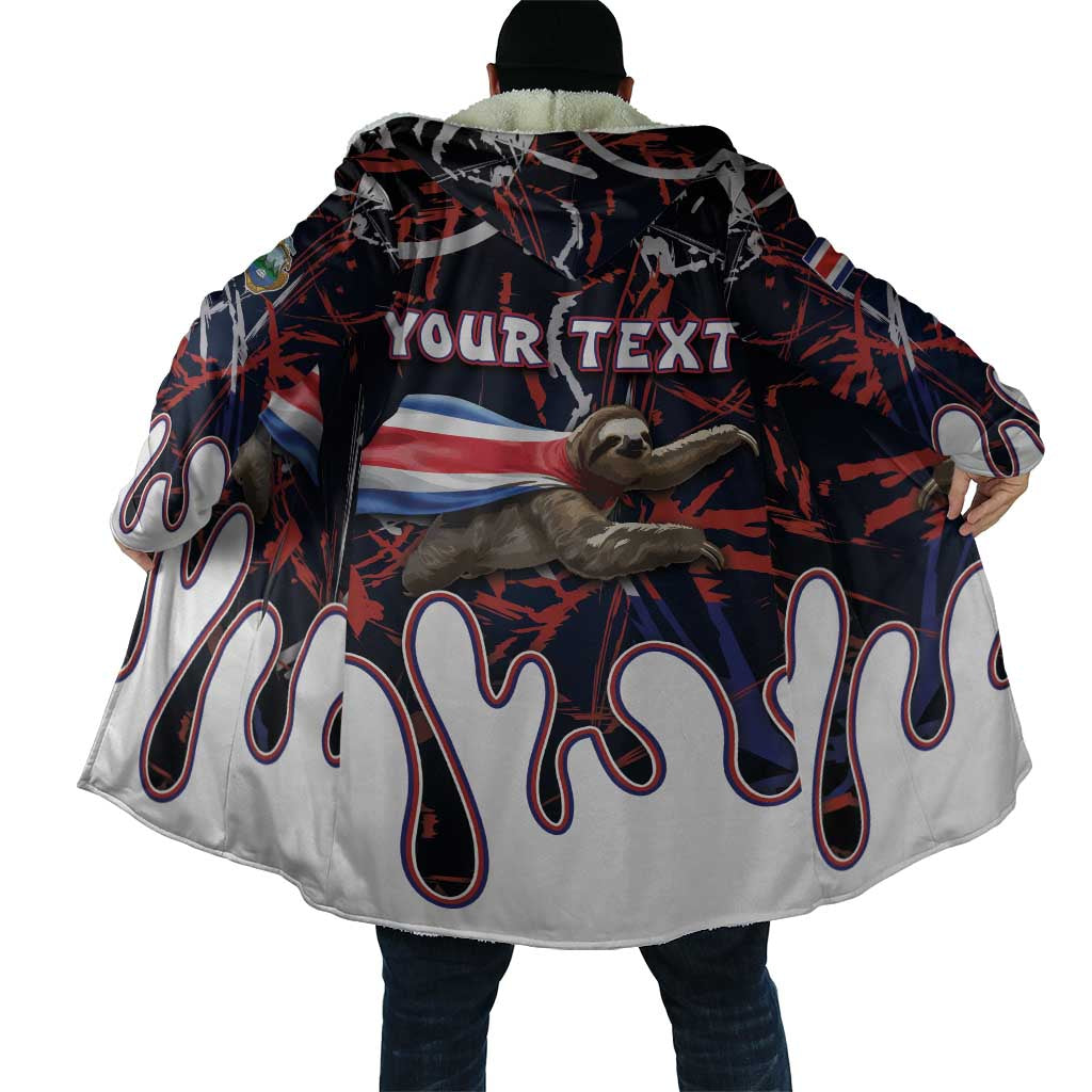 Personalized Costa Rica Cloak Flying Sloth - Wonder Print Shop