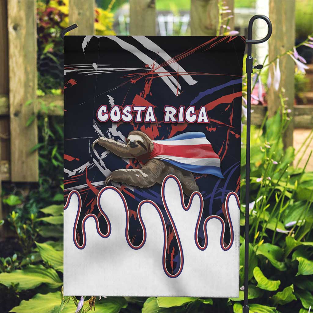 Costa Rica Garden Flag Flying Sloth - Wonder Print Shop