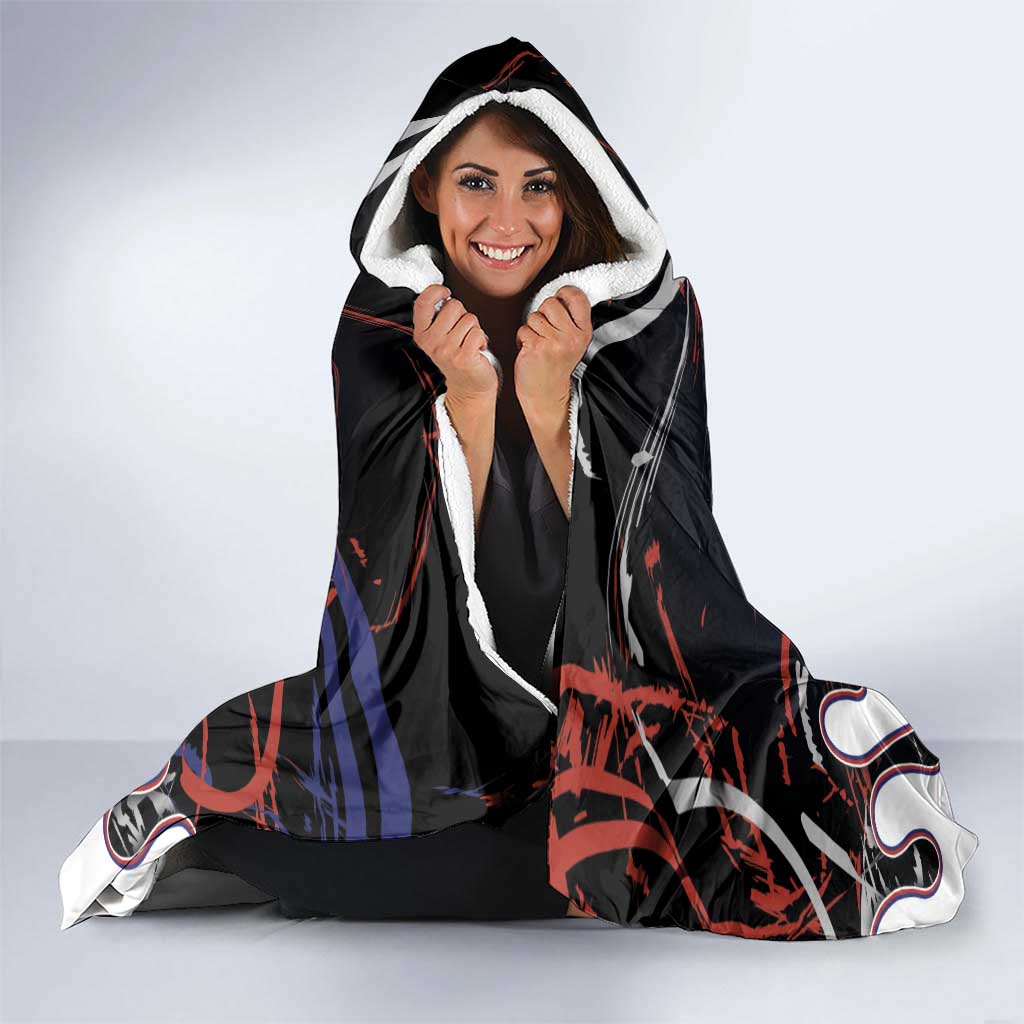 Costa Rica Hooded Blanket Flying Sloth - Wonder Print Shop