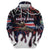Personalized Costa Rica Hoodie Flying Sloth - Wonder Print Shop