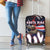 Costa Rica Luggage Cover Flying Sloth - Wonder Print Shop