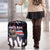 Costa Rica Luggage Cover Flying Sloth - Wonder Print Shop