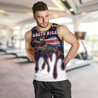 Personalized Costa Rica Men Tank Top Flying Sloth - Wonder Print Shop