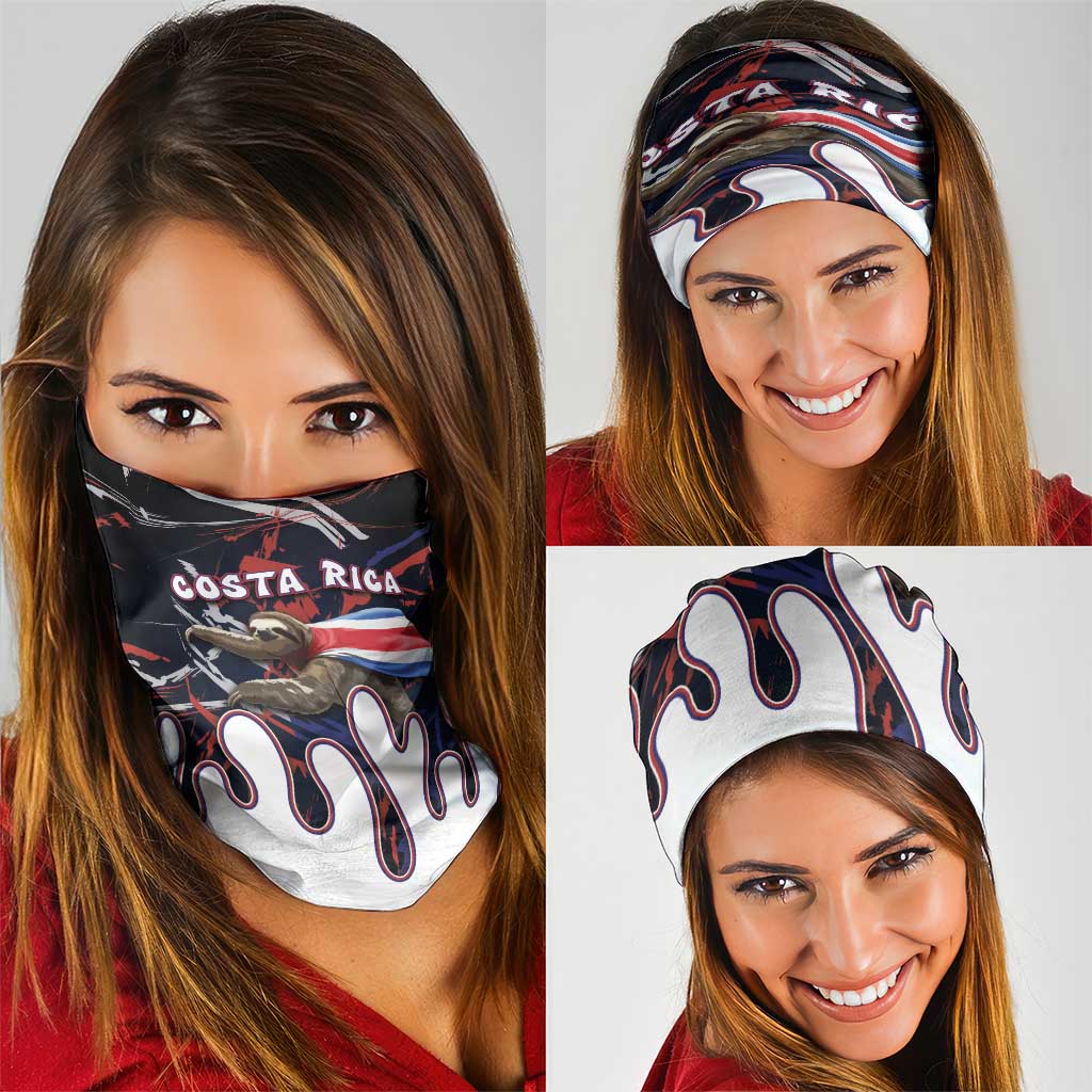 Costa Rica Neck Gaiter Flying Sloth - Wonder Print Shop