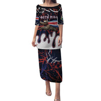 Personalized Costa Rica Puletasi Flying Sloth - Wonder Print Shop