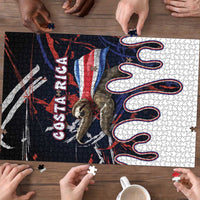 Costa Rica Puzzle Flying Sloth - Wonder Print Shop