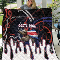 Costa Rica Quilt Flying Sloth - Wonder Print Shop