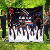 Costa Rica Quilt Flying Sloth - Wonder Print Shop