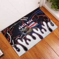 Costa Rica Rubber Doormat Flying Sloth - Wonder Print Shop