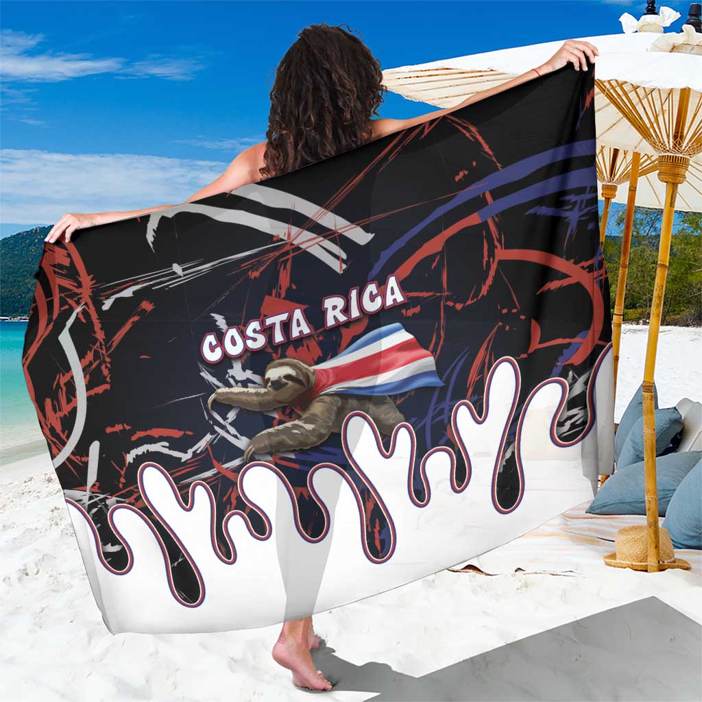 Costa Rica Sarong Flying Sloth - Wonder Print Shop