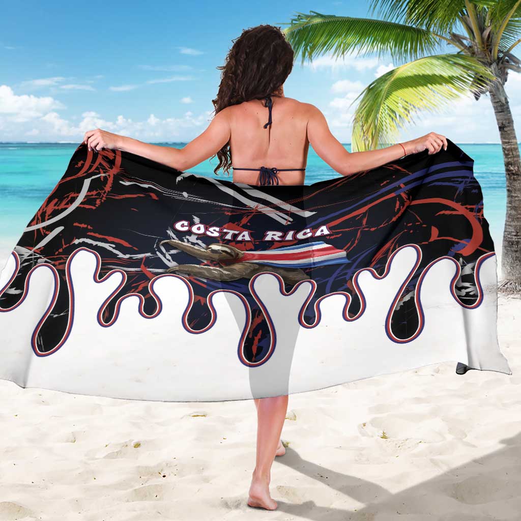 Costa Rica Sarong Flying Sloth - Wonder Print Shop