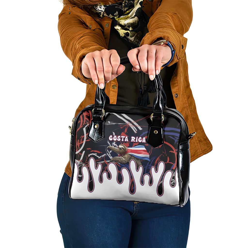 Costa Rica Shoulder Handbag Flying Sloth - Wonder Print Shop