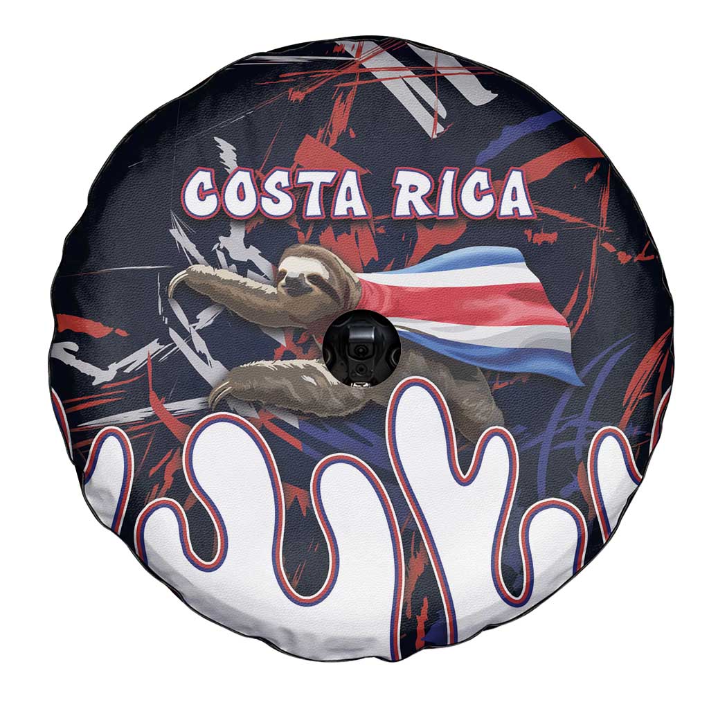 Costa Rica Spare Tire Cover Flying Sloth - Wonder Print Shop