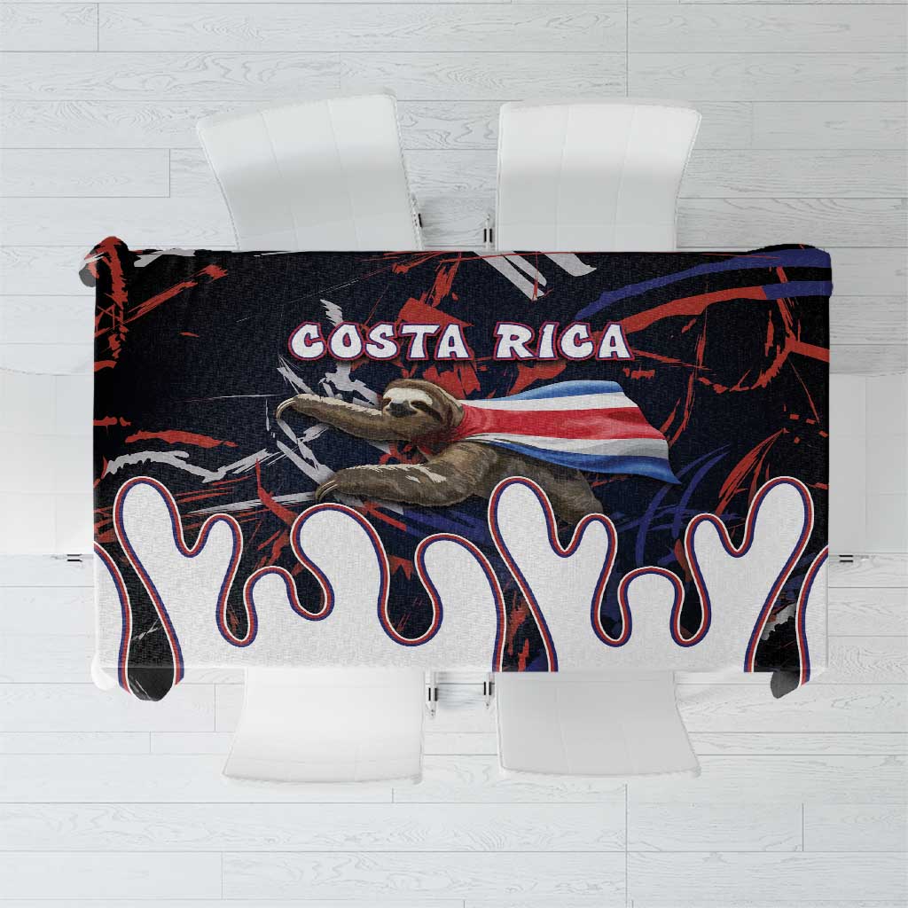 Costa Rica Tablecloth Flying Sloth - Wonder Print Shop