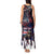 Personalized Costa Rica Tank Maxi Dress Flying Sloth - Wonder Print Shop