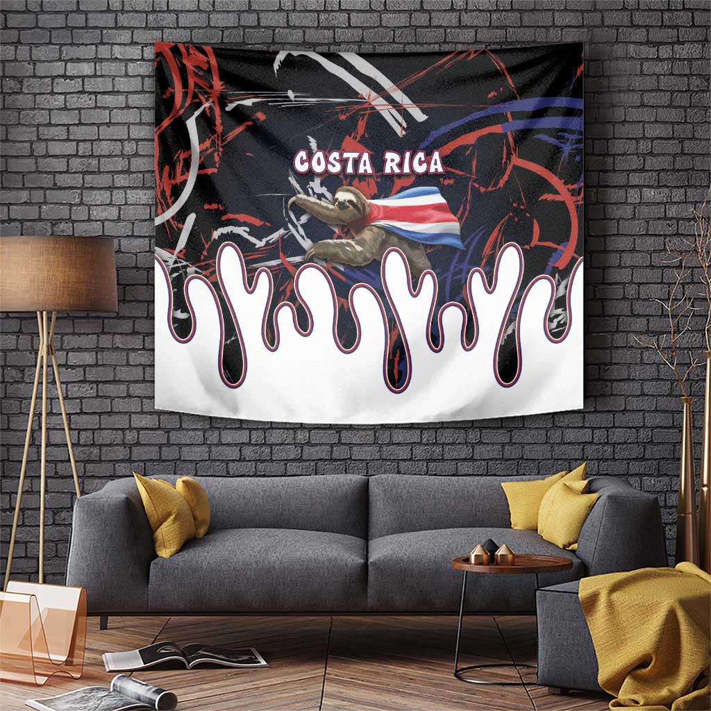 Costa Rica Tapestry Flying Sloth - Wonder Print Shop