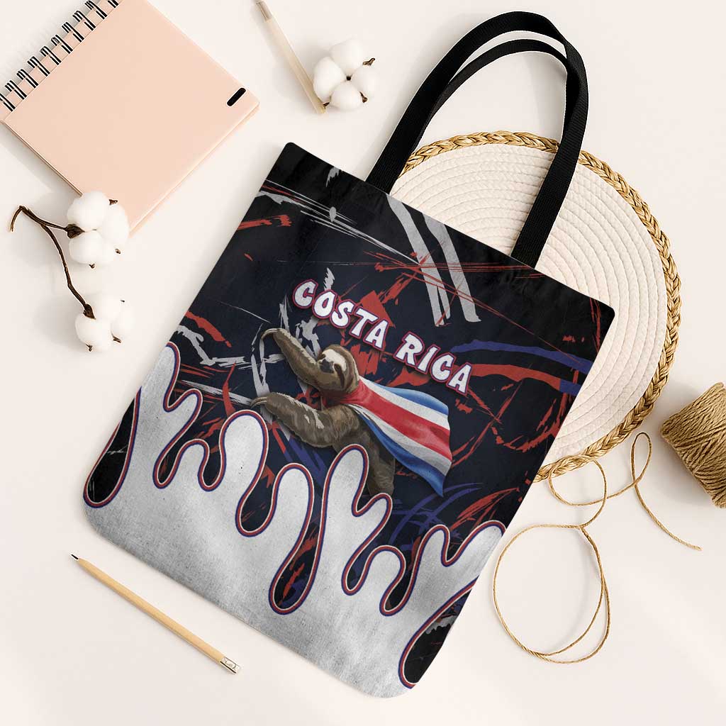 Costa Rica Tote Bag Flying Sloth - Wonder Print Shop