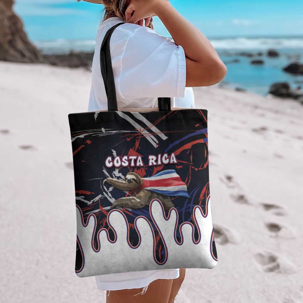 Costa Rica Tote Bag Flying Sloth - Wonder Print Shop