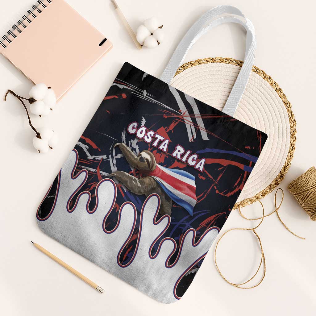 Costa Rica Tote Bag Flying Sloth - Wonder Print Shop