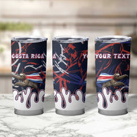 Personalized Costa Rica Tumbler Cup Flying Sloth - Wonder Print Shop