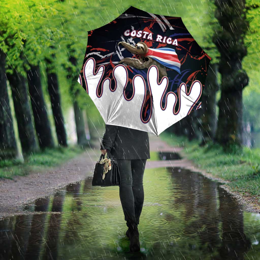 Costa Rica Umbrella Flying Sloth - Wonder Print Shop