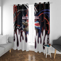 Costa Rica Window Curtain Flying Sloth - Wonder Print Shop