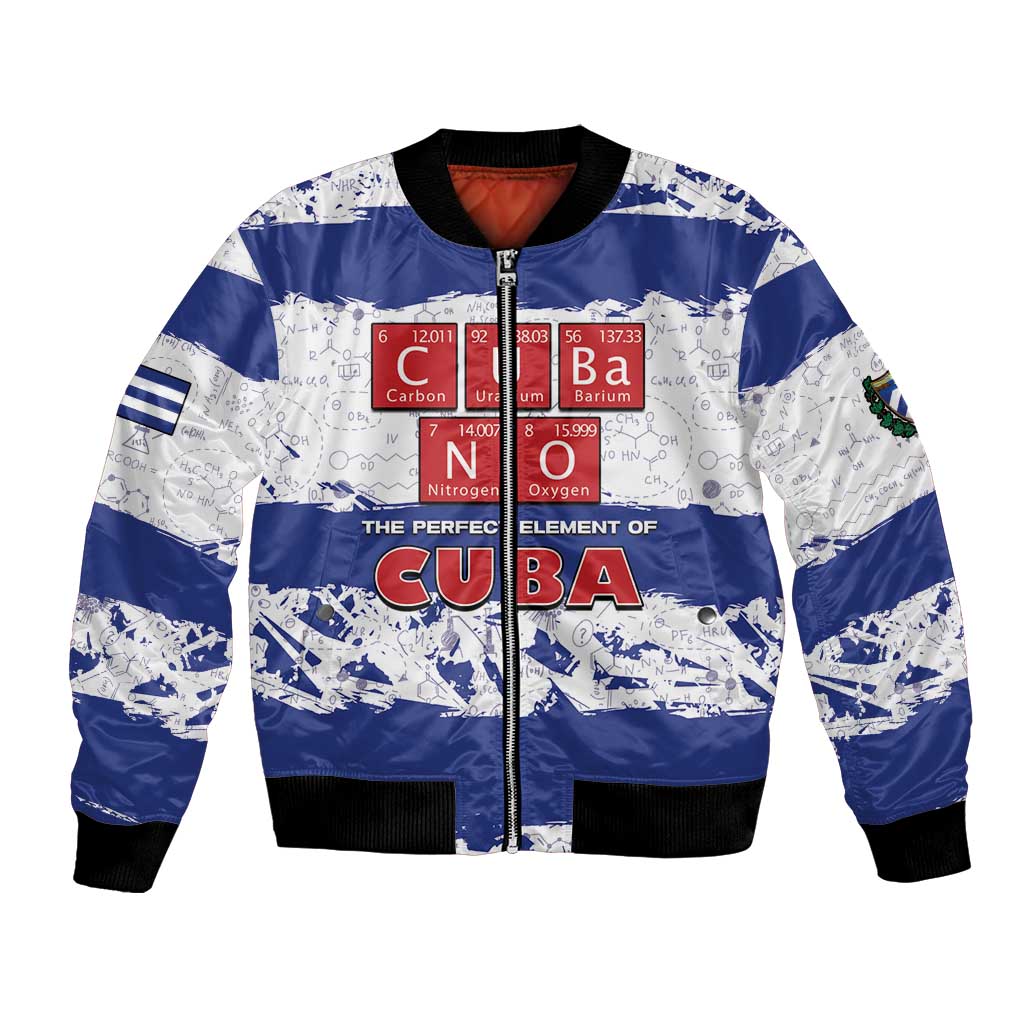 Cuba Bomber Jacket Cubano The Perfect Element - Wonder Print Shop