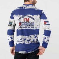 Cuba Button Sweatshirt Cubano The Perfect Element - Wonder Print Shop