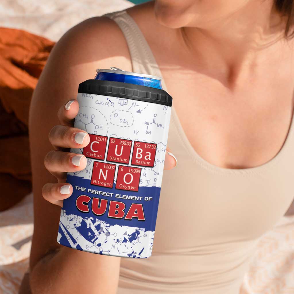 Cuba 4 in 1 Can Cooler Tumbler Cubano The Perfect Element - Wonder Print Shop