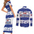 Cuba Couples Matching Short Sleeve Bodycon Dress and Long Sleeve Button Shirt Cubano The Perfect Element - Wonder Print Shop