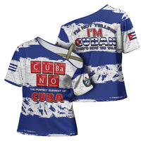 Cuba Cross Shoulder Shirt Cubano The Perfect Element - Wonder Print Shop