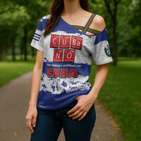 Cuba Cross Shoulder Shirt Cubano The Perfect Element - Wonder Print Shop
