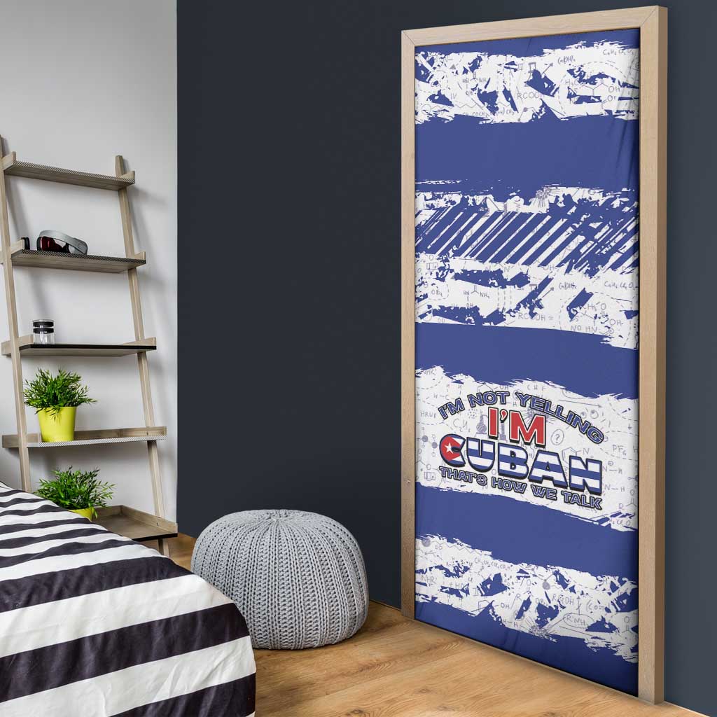 Cuba Door Cover Cubano The Perfect Element - Wonder Print Shop